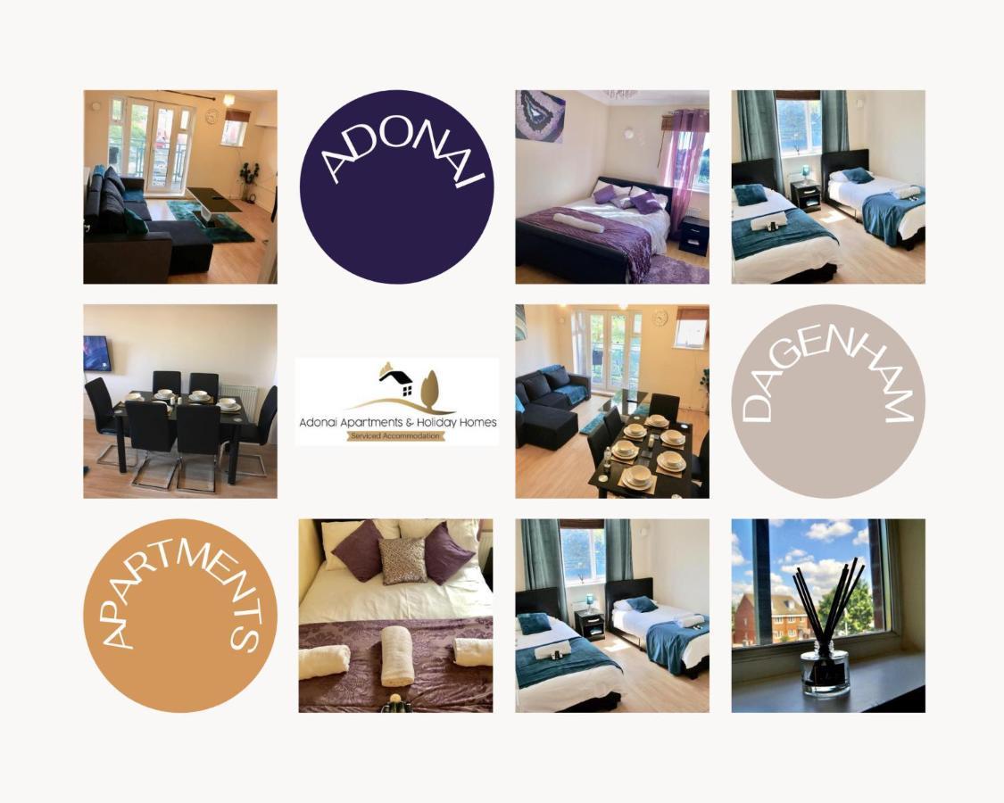 2 Bedroom Apartment At Dagenham , Adonai Serviced Accommodation, Free Wifi And Parking Eksteriør bilde